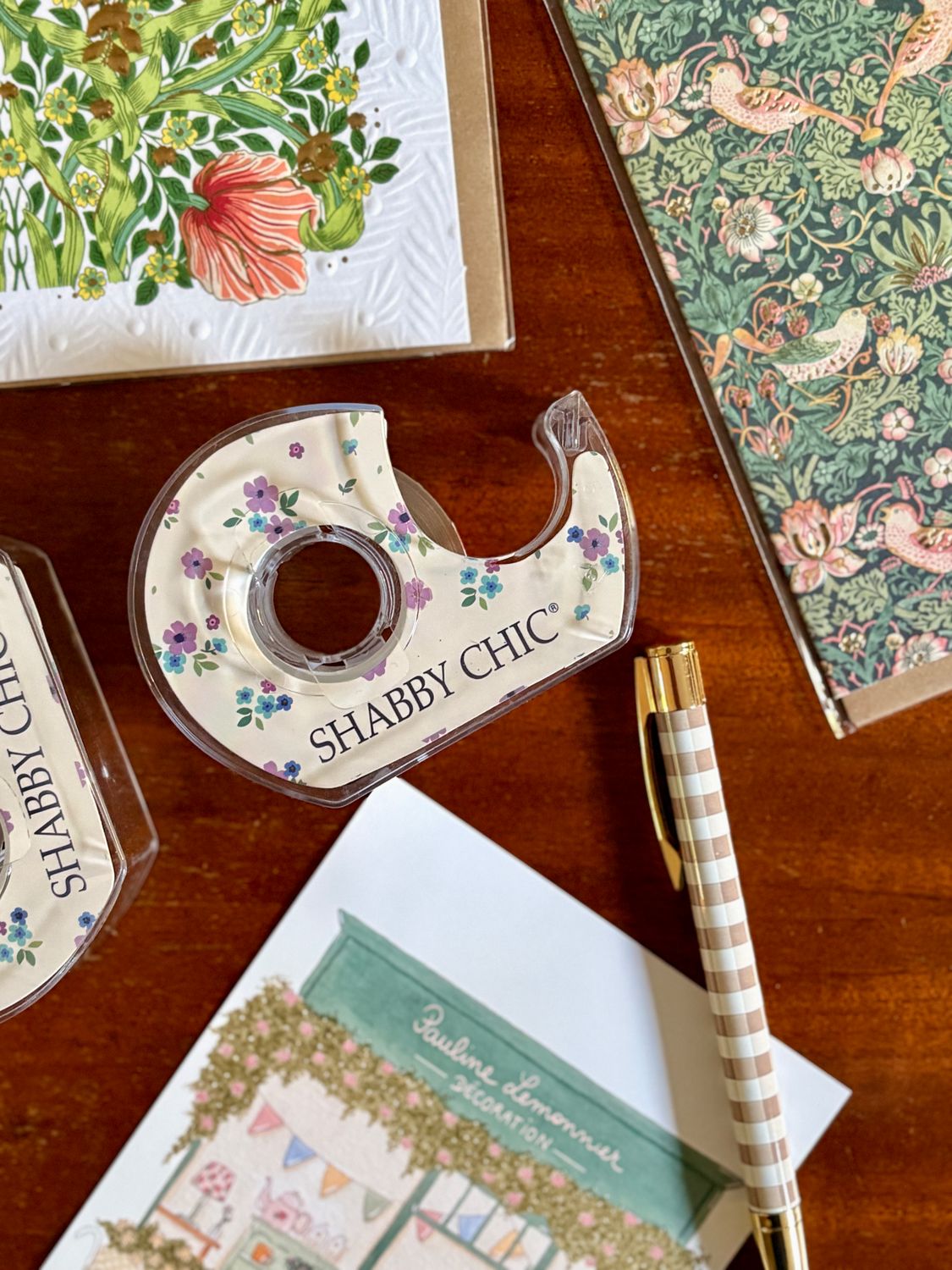 Dévidoir de ruban adhésif Shabby Chic