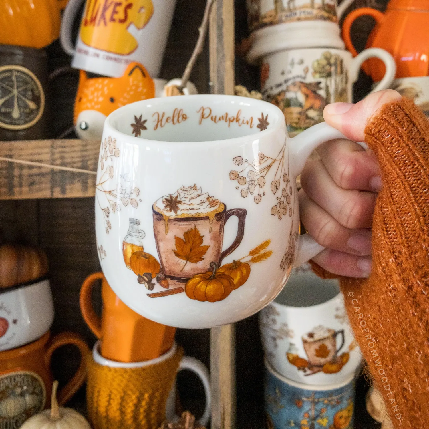 MUG « HELLO PUMPKIN »