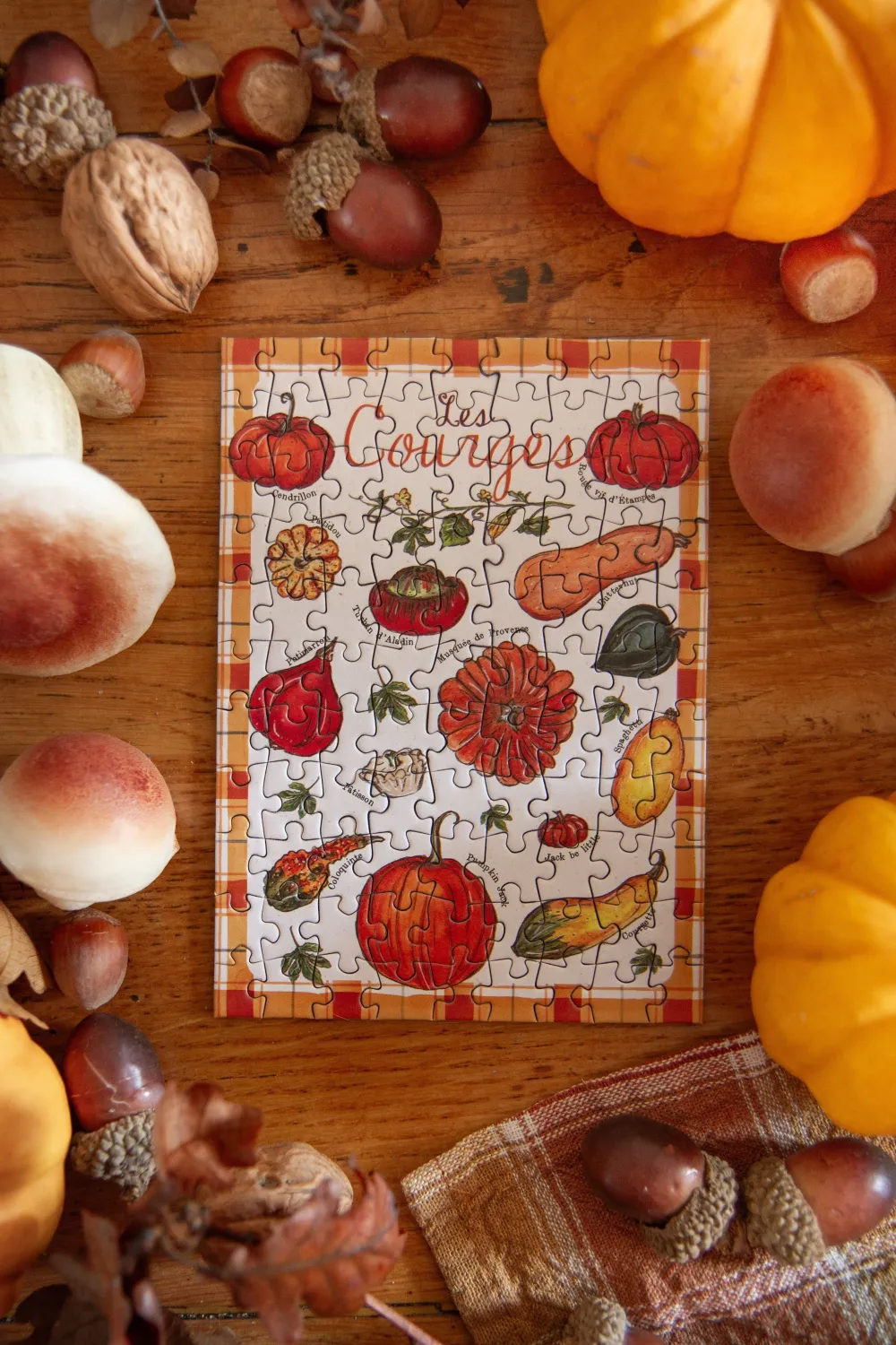 MINI PUZZLE « LES COURGES »
