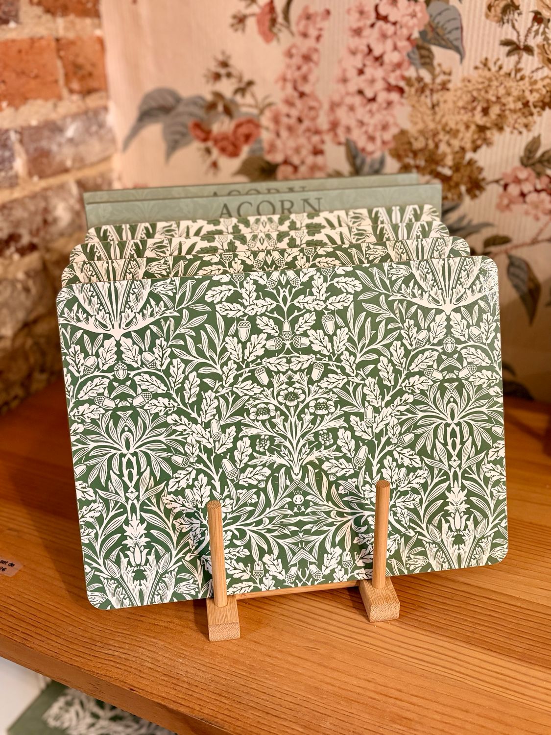 Les sets de table Acorn