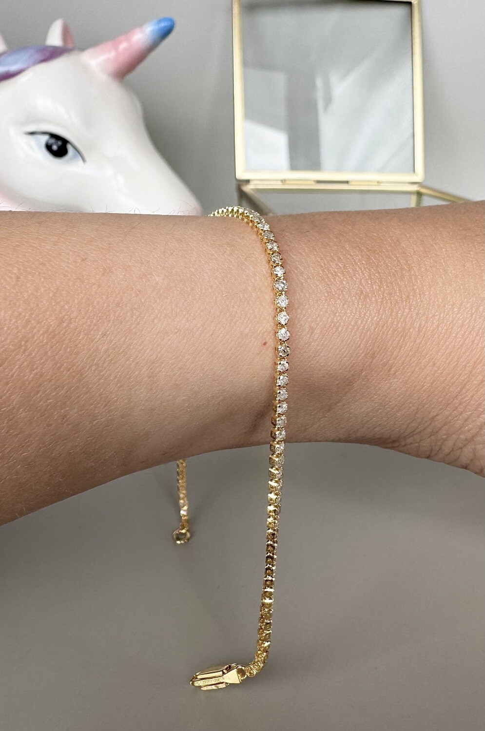 1.20 ct Dainty Tennis Bracelet