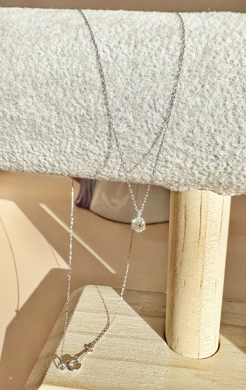 0.20 ct Solitaire Necklace