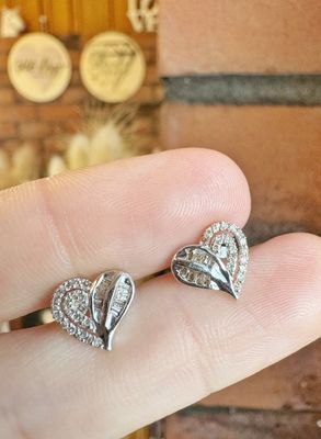 0.50 ct Charming Heart Earrings