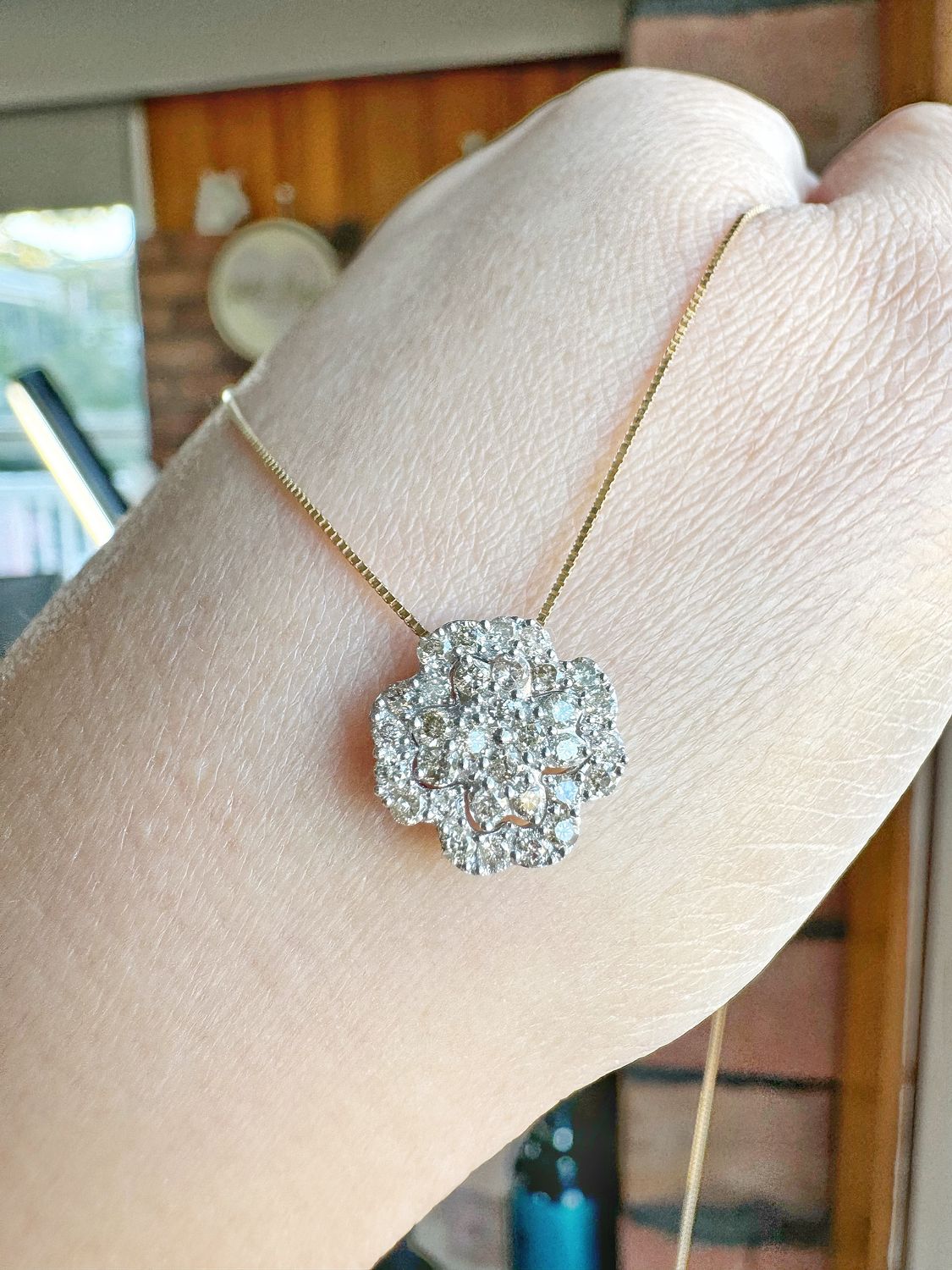 0.50 ct Multi-ways Clover Pendant White