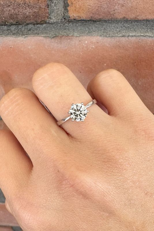 1.05 ct Natural Diamond Ring