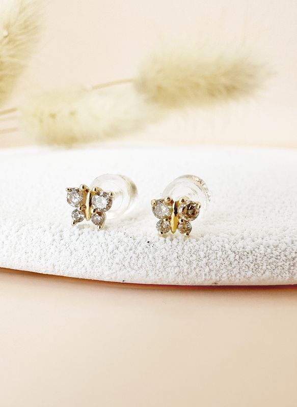 0.20 tcw Aurora Butterfly Stud