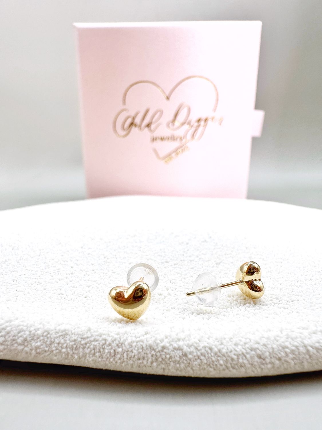 small Heart Ivana Stud