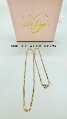 18k Gold Necklace + Pendant Set for DaLya