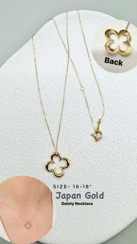 Japan  Clover lightweight Necklace