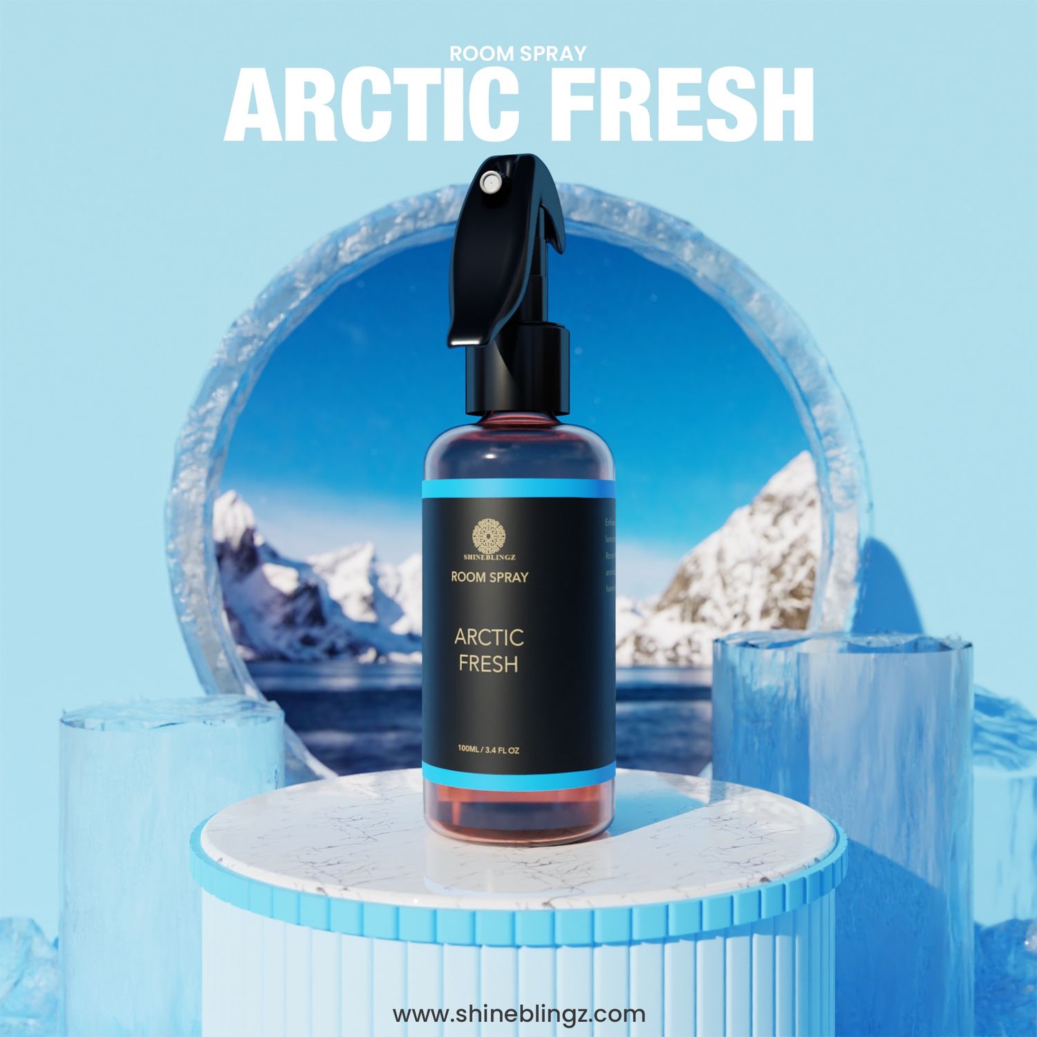 ROOM SPRAY (100ML) ARCTIC FRESH