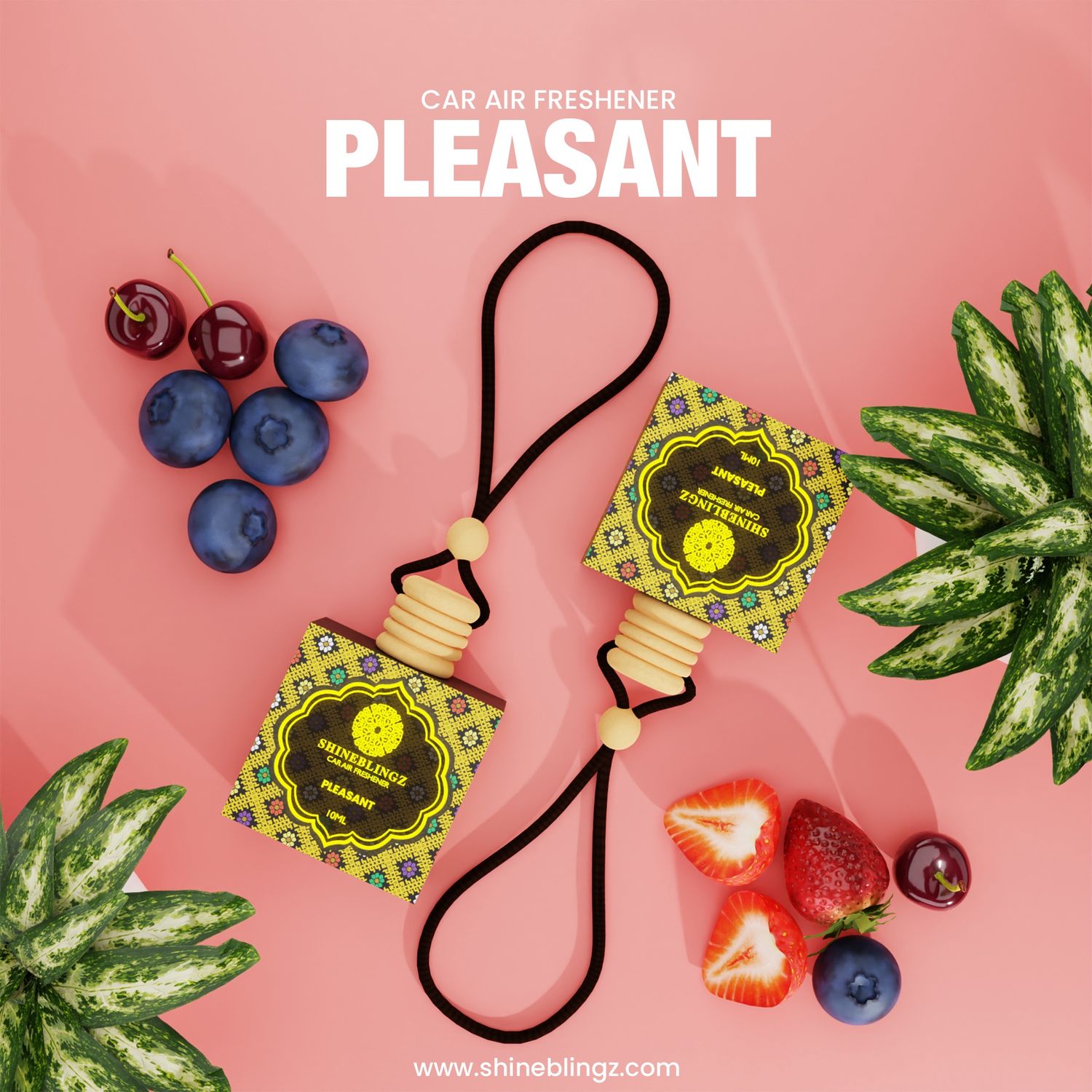 CAR AIR FRESHENER- PLEASANT