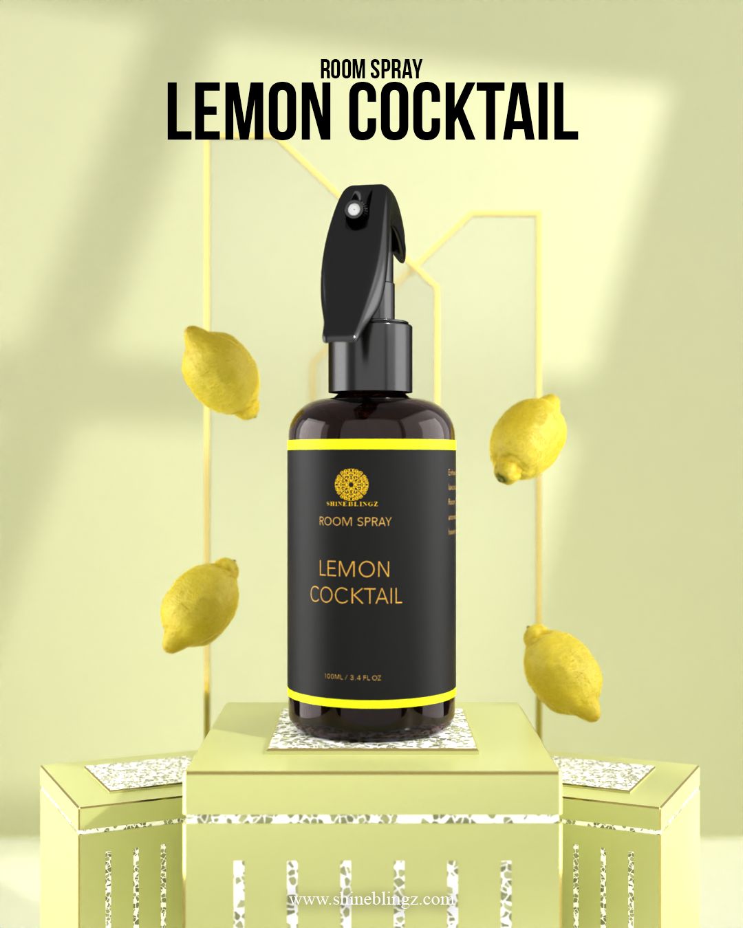 ROOM SPRAY (100ML) LEMON COCKTAIL