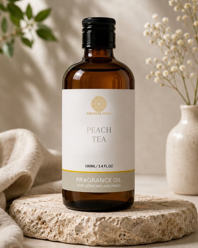 SCENTING MACHINE OIL - PEACH TEA