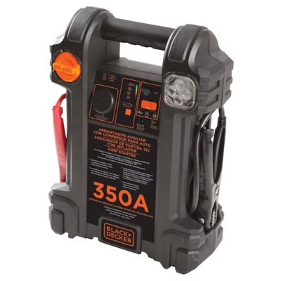 Arrancador portátil de Baterías 350 6-12V AMP Black &amp; Decker
