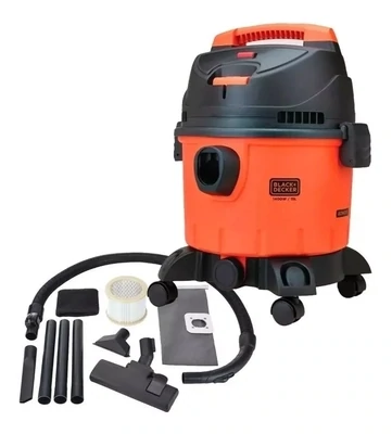 Aspiradora en seco y húmedo 1200 W 2,6 Galones (10 L) Black &amp; Decker