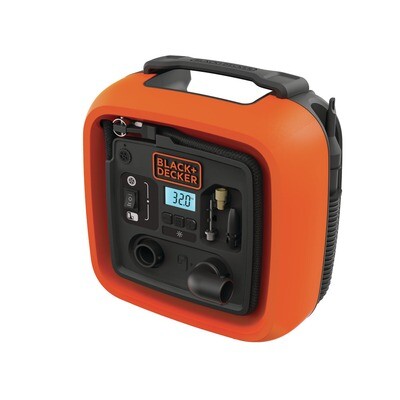 Inflador Multifuncional 12V (160 PSI) 8 Amps Black &amp; Decker