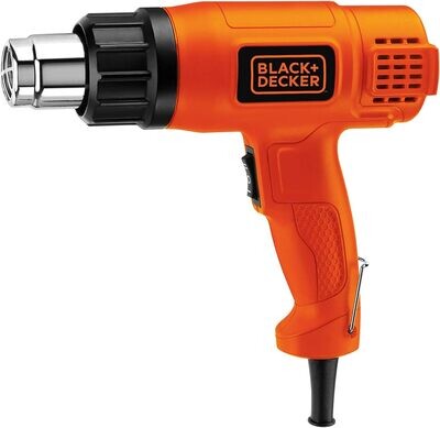 Pistola de calor con doble temperatura de 1500W Black &amp; Decker
