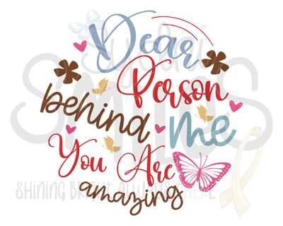 Dear Person behind me - shirt