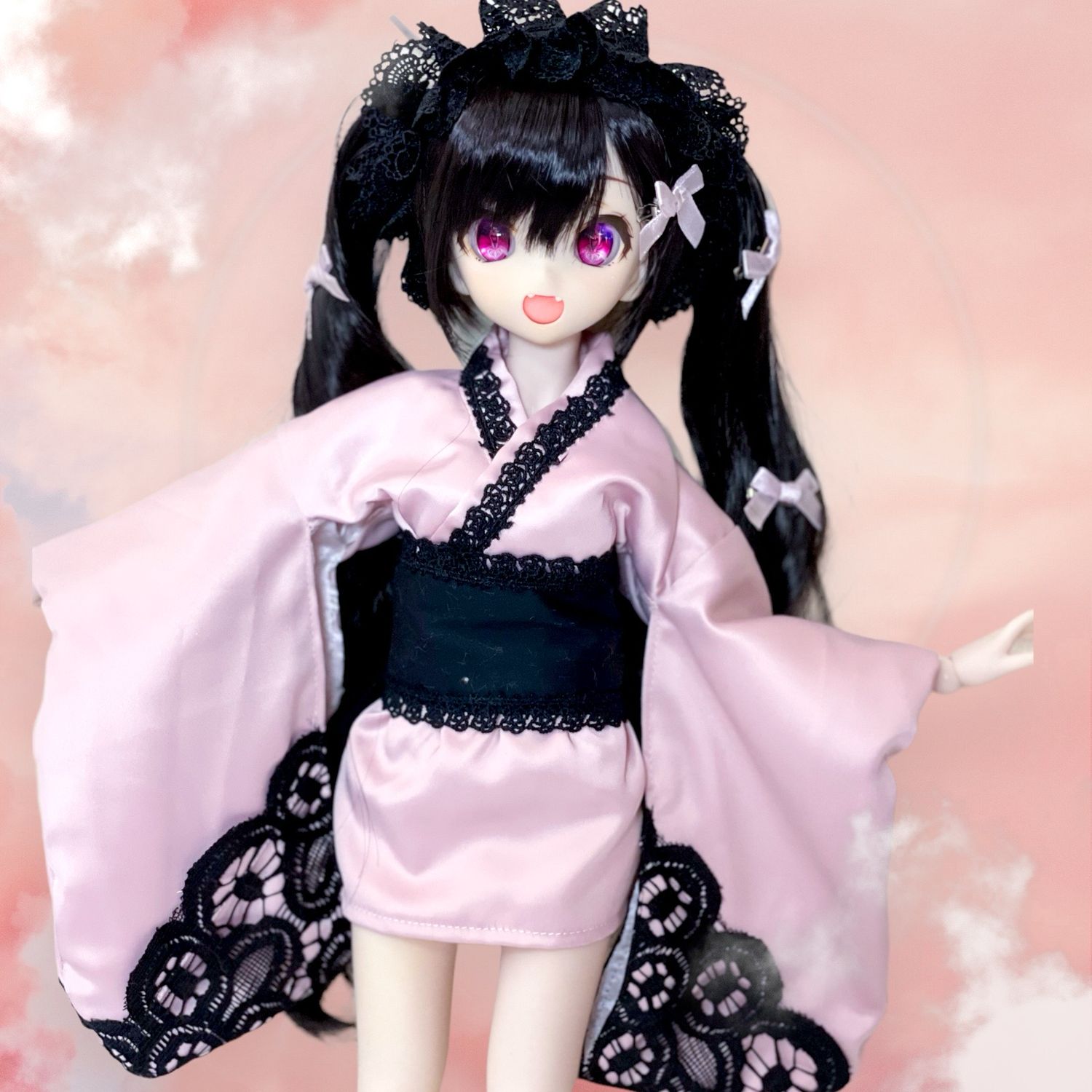 Jirai Kei Kimono Doll Outfit