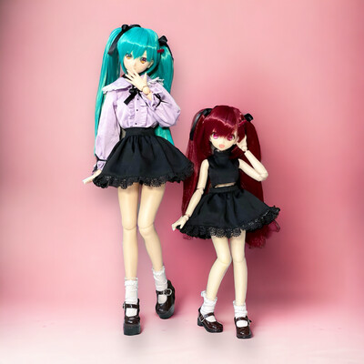 Hatsune Miku Vampire Outfit for Dollfie Dream DD Miku