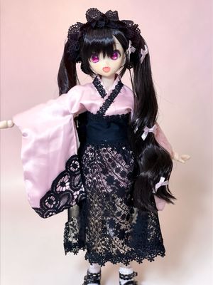 Jirai Kei Kimono Doll Outfit