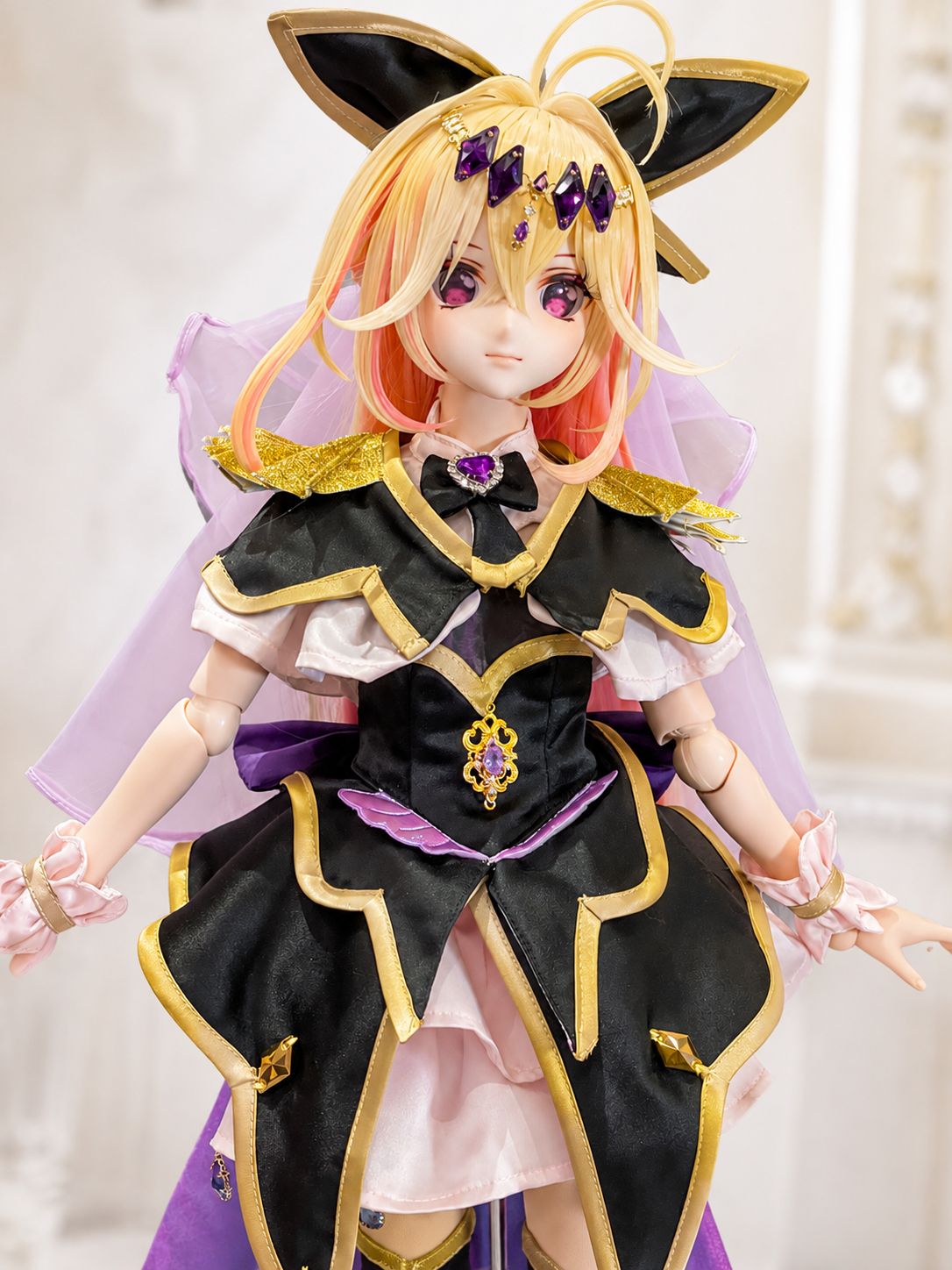 Star Detective Precure! Cure Arcana Shadow Moria Ruruka Outfit for Dollfie Dream / MDD