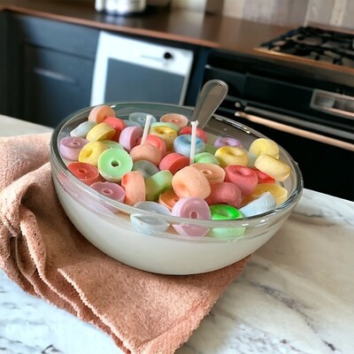 Fruity Loop Cereal Bowl