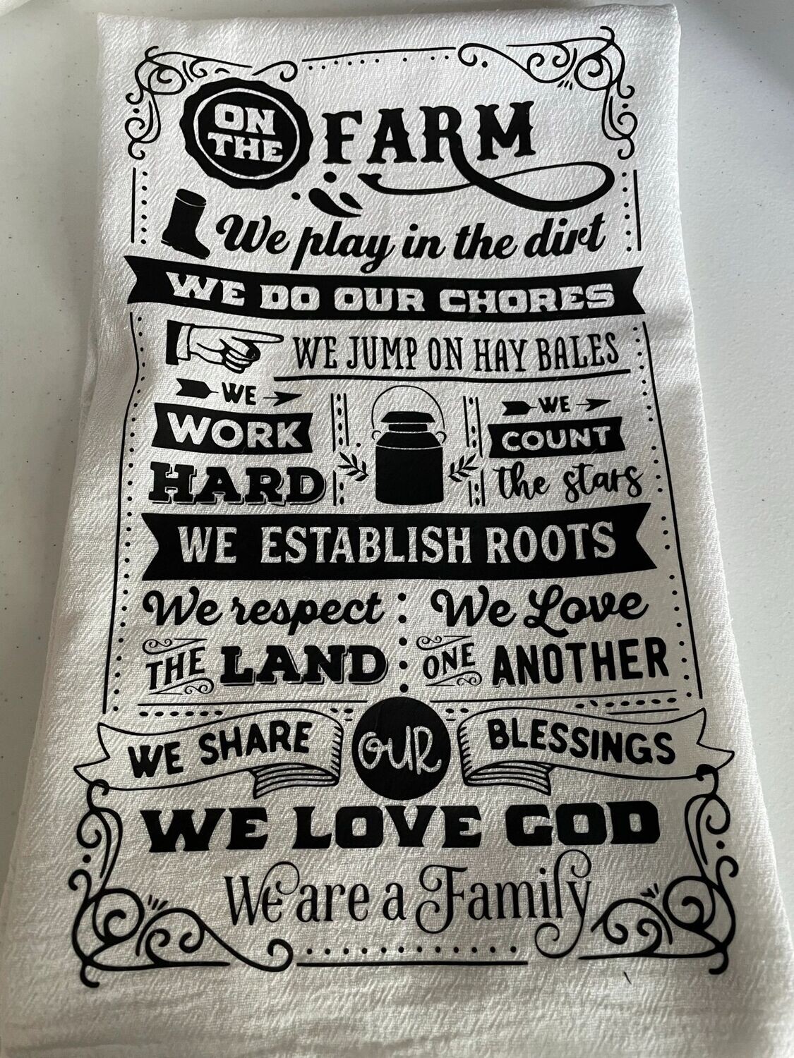 On the farm