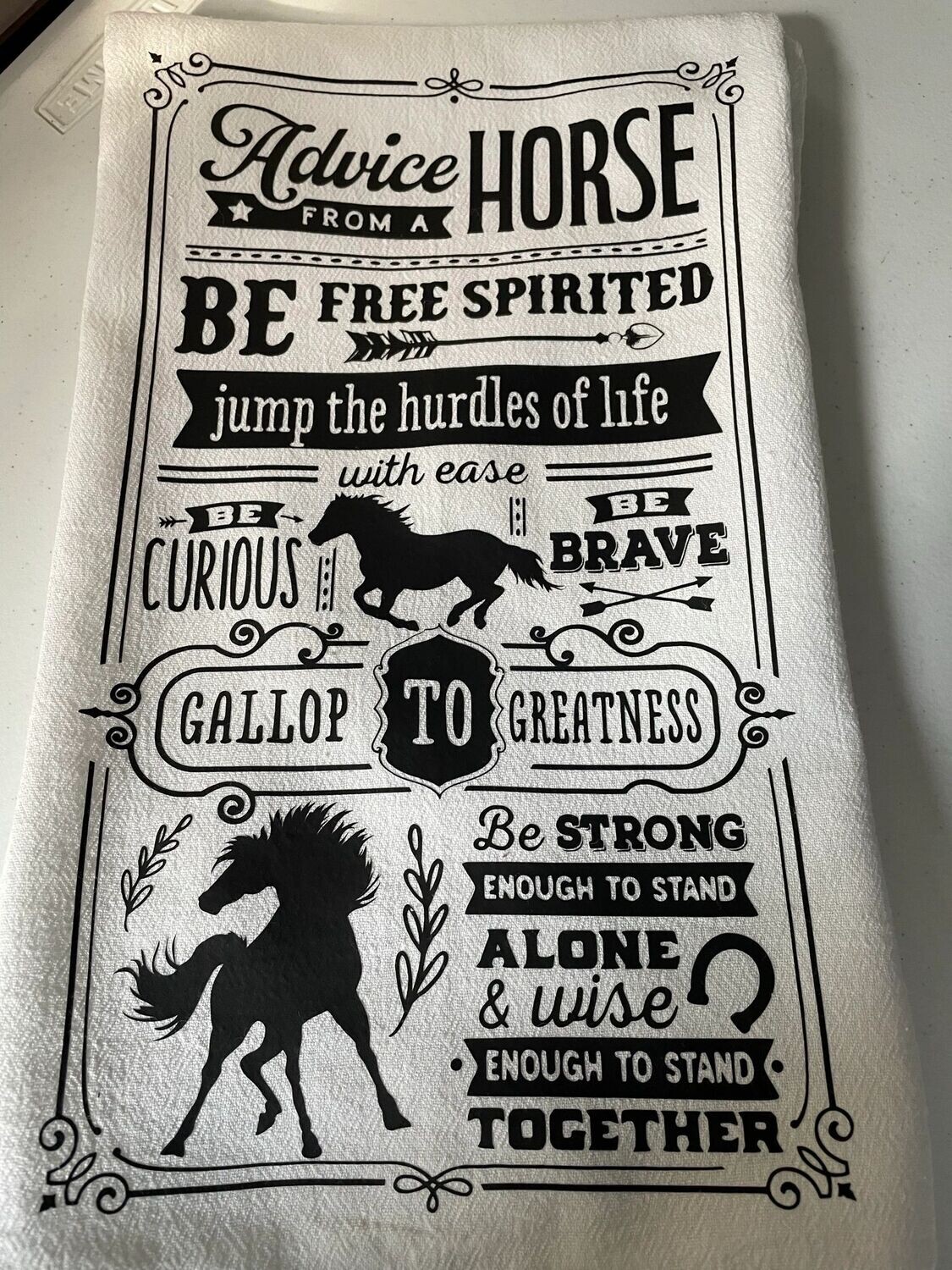 Advice from a horse