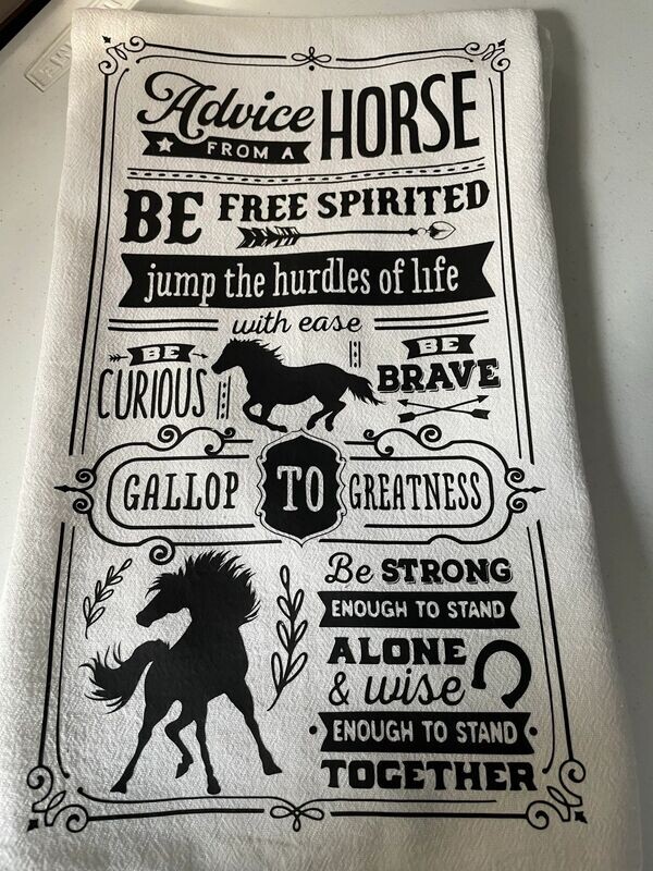 Advice from a horse