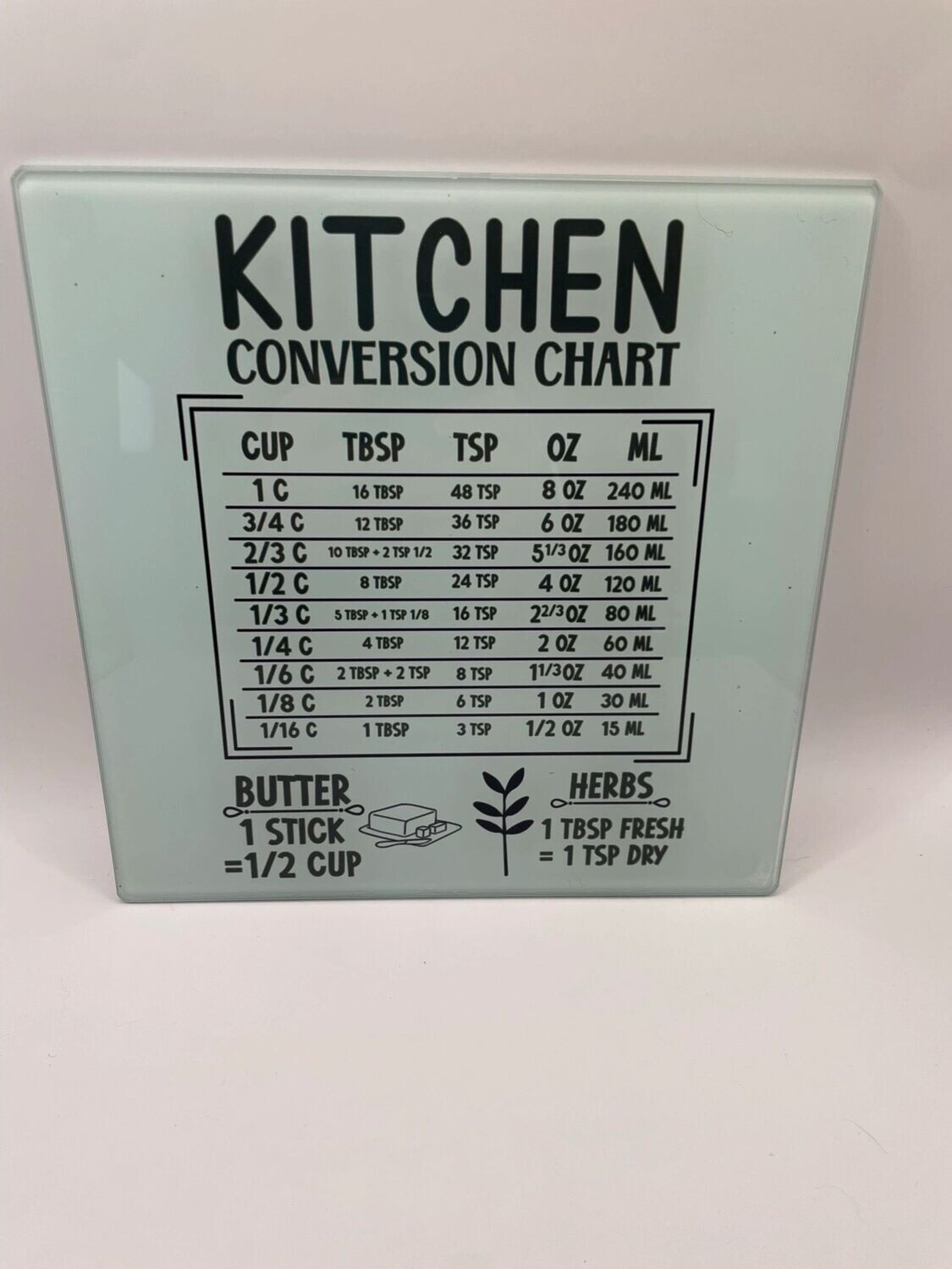 Kitchen Conversion Trivet