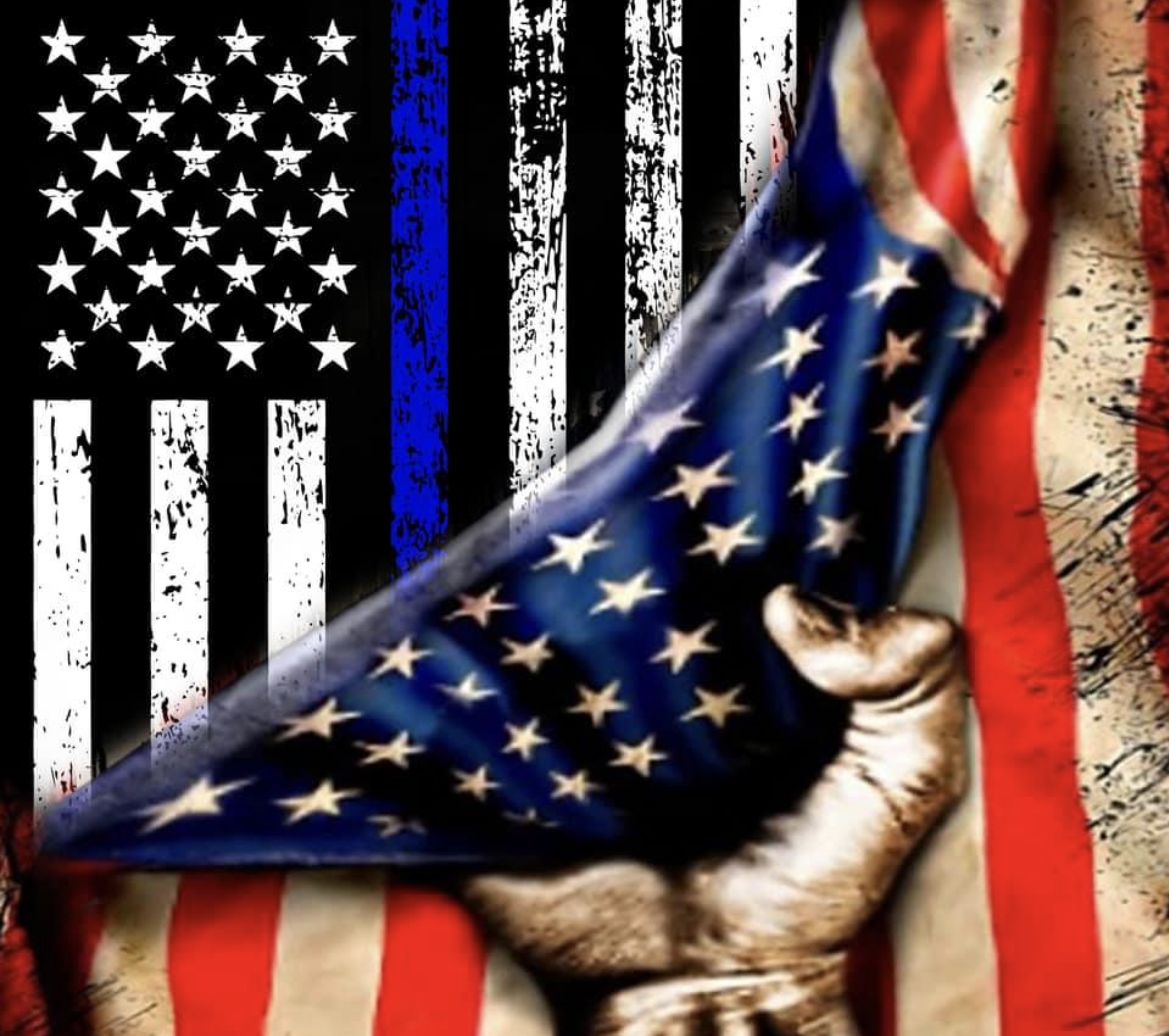 Blue Stripe Flag