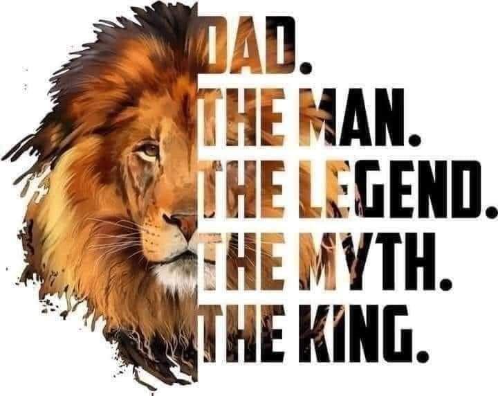 Lion - Dad - Legend