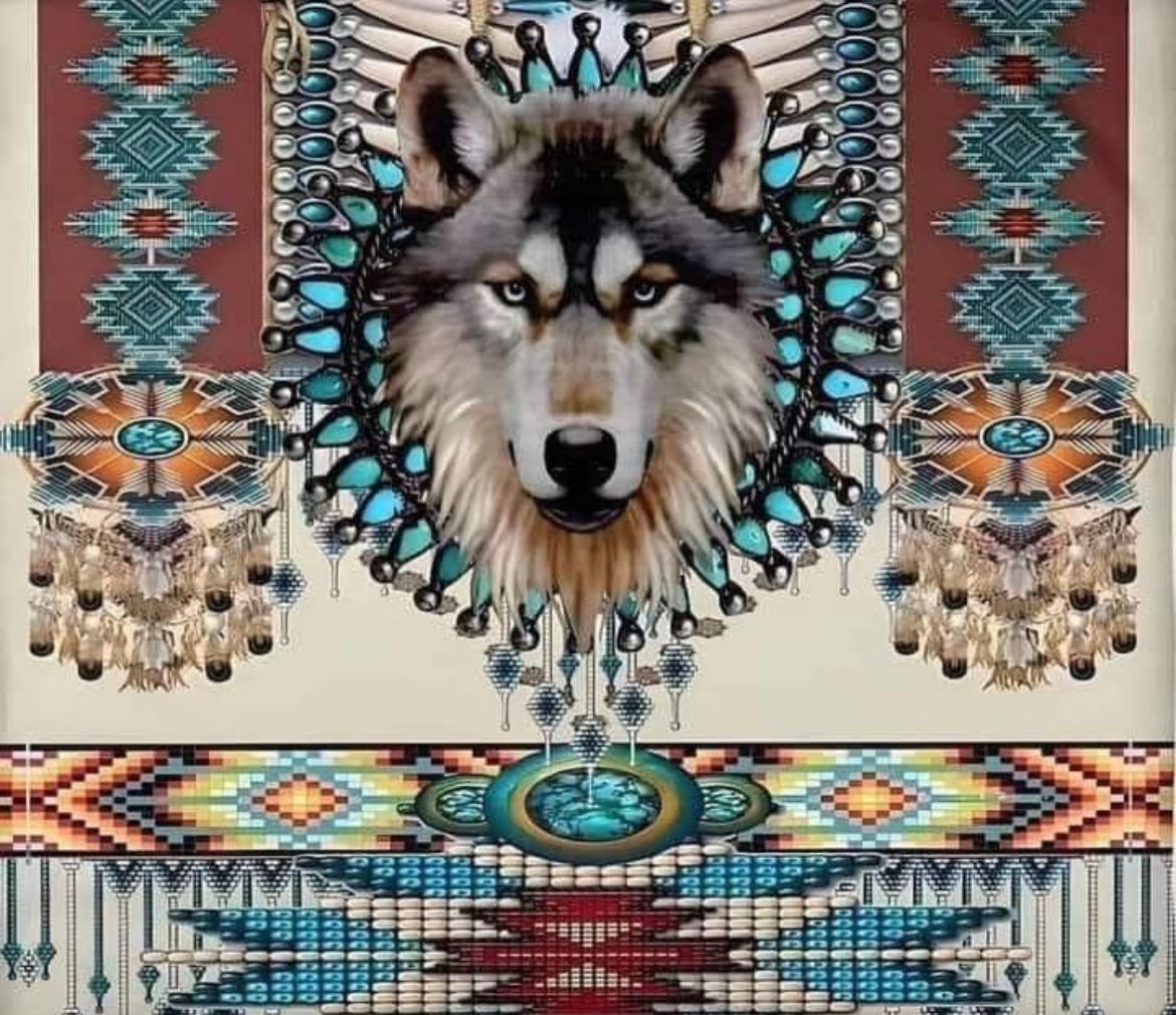 Tribal Wolf