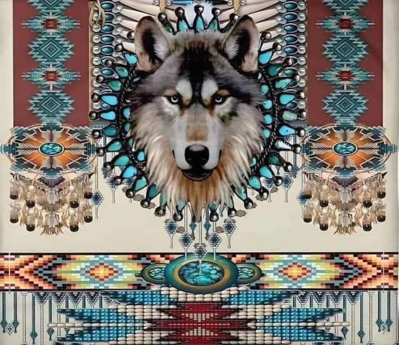 Tribal Wolf