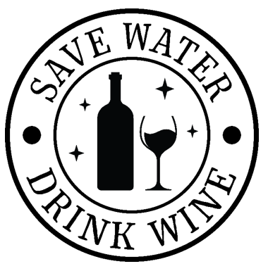 Save Water Drink Wine