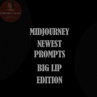 MIDJOURNEY NEWEST FEMALE PROMPTS (BIG LIP EDITION)