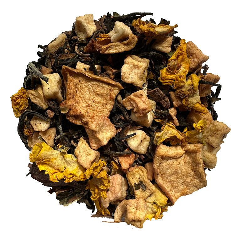 Hot Cinnamon Apple White Tea - 100gr
