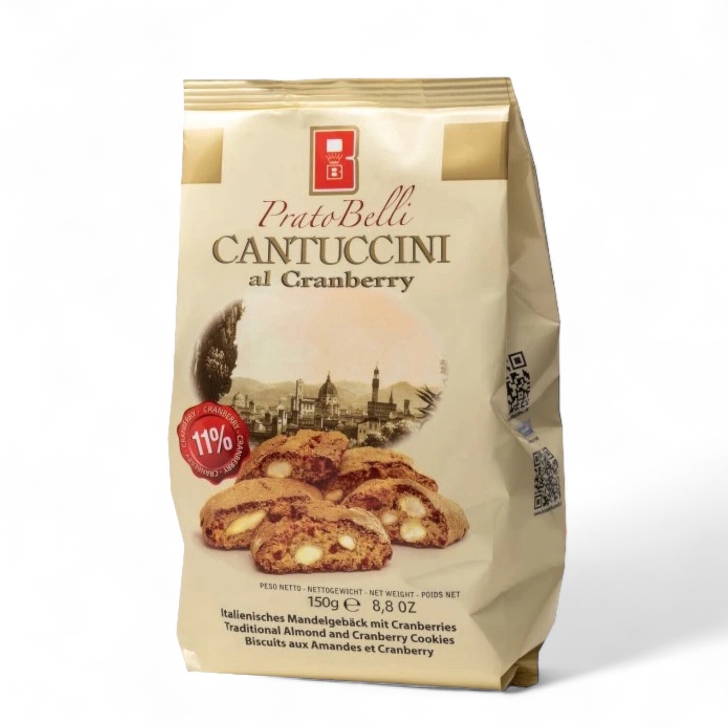 Cantuccini Veenbes &amp; Amandel - 150gr