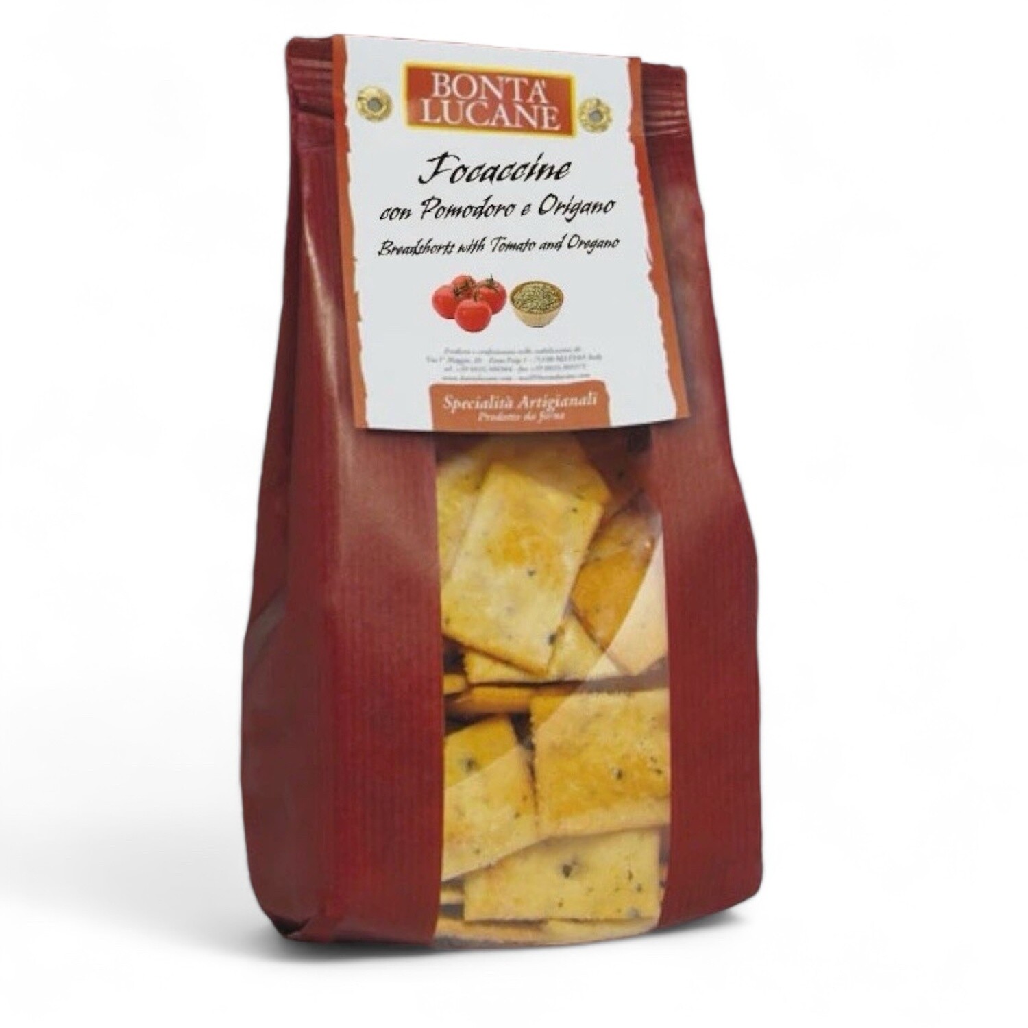 Focaccine Tomaat &amp; Oregano - 200gr