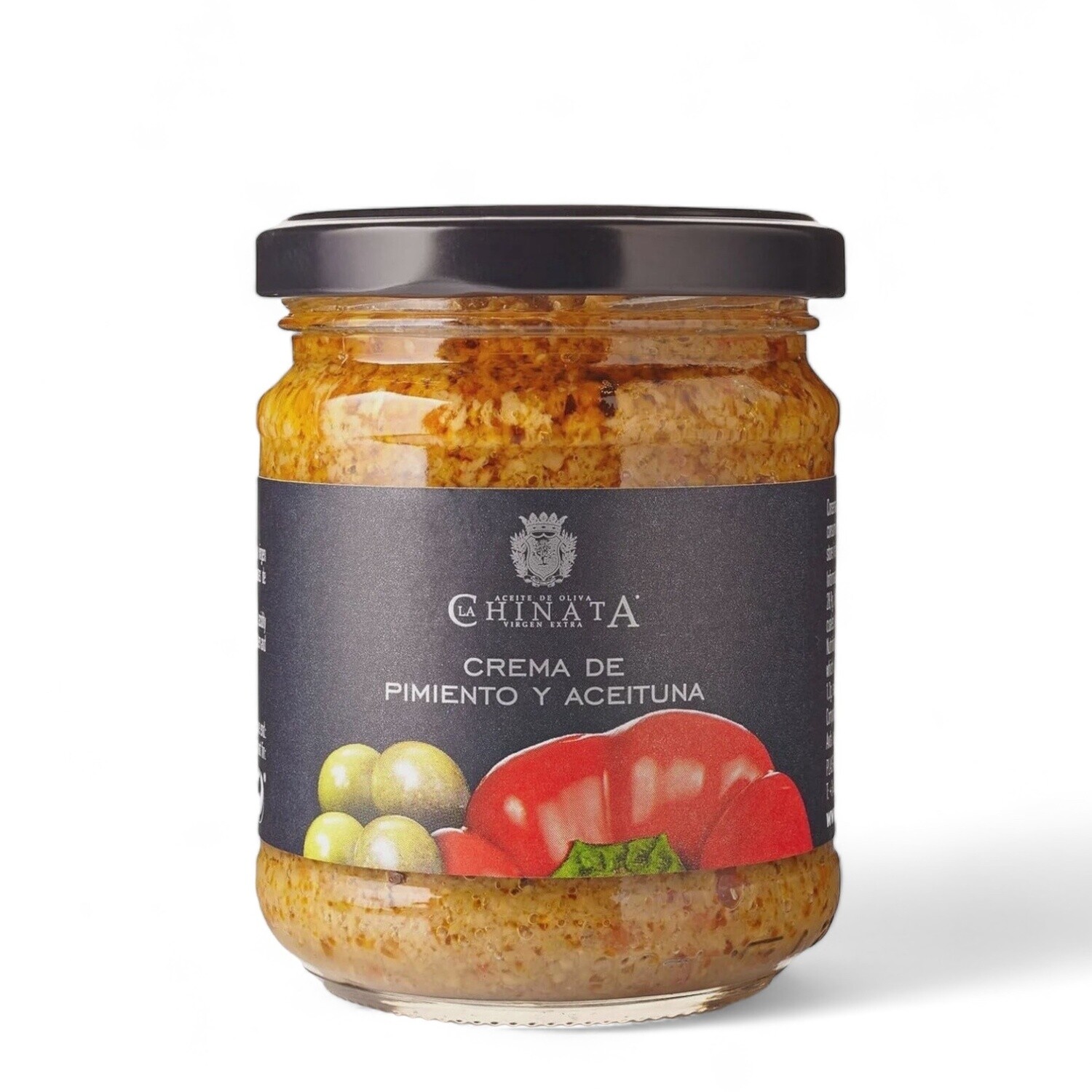 Tapenade Groene Olijven &amp; Rode Paprika - 180gr