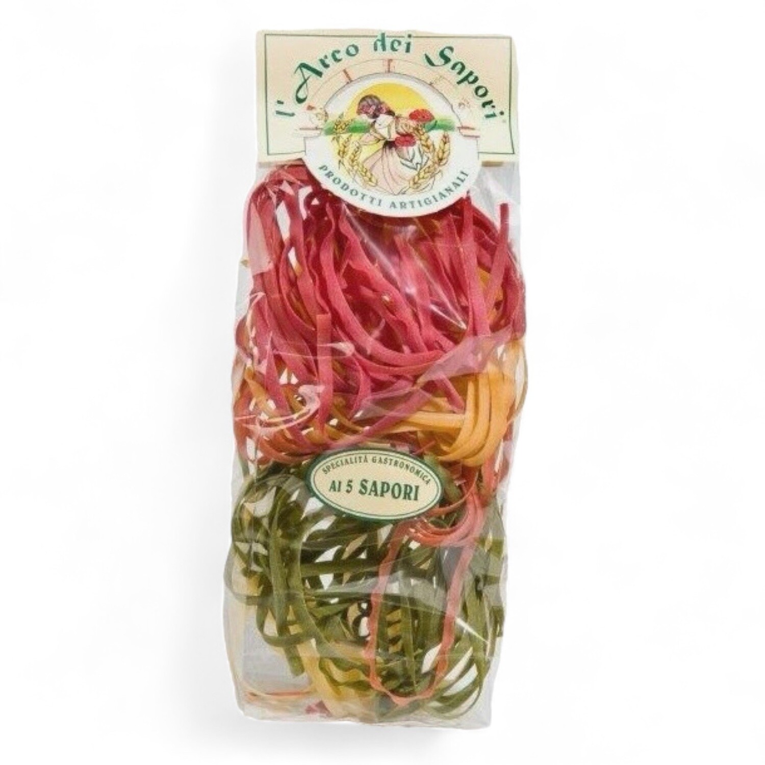 Tagliatelle met 5 smaken - 250gr