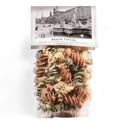 Fusilli in 3 kleuren - 250gr