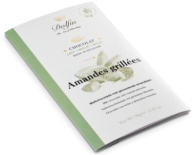 Tablet Melkchocolade &amp; Amandelen - 70gr