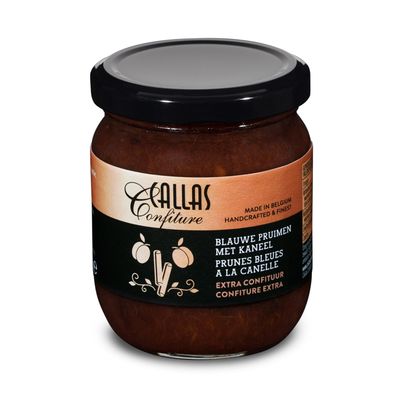 Blauwe Pruimen &amp; Kaneel Confituur - 218gr