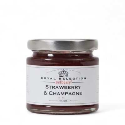 Aardbei &amp; Champagne Confituur - 130gr