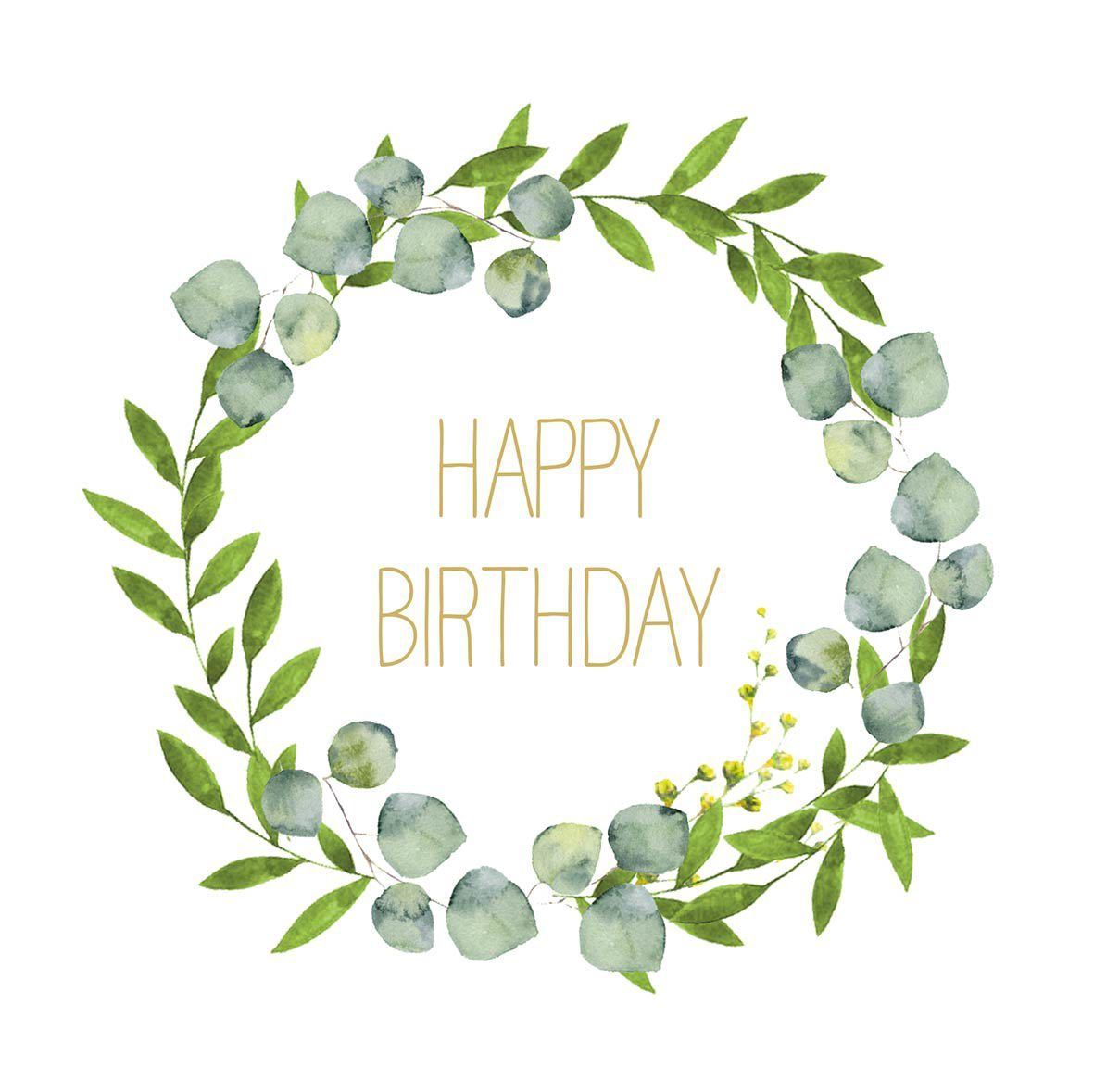 Happy Birthday - 33x33cm