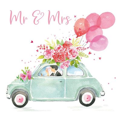Mr &amp; Mrs - 33x33cm