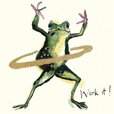 Work It - 33x33cm