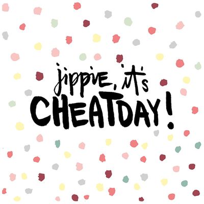 Cheat Day - 33x33cm